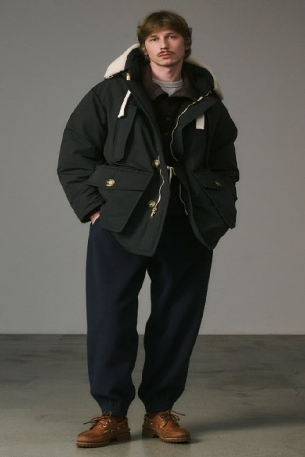 울리치 아크틱 재팬라인 새상품 네이비 L 상품이미지2