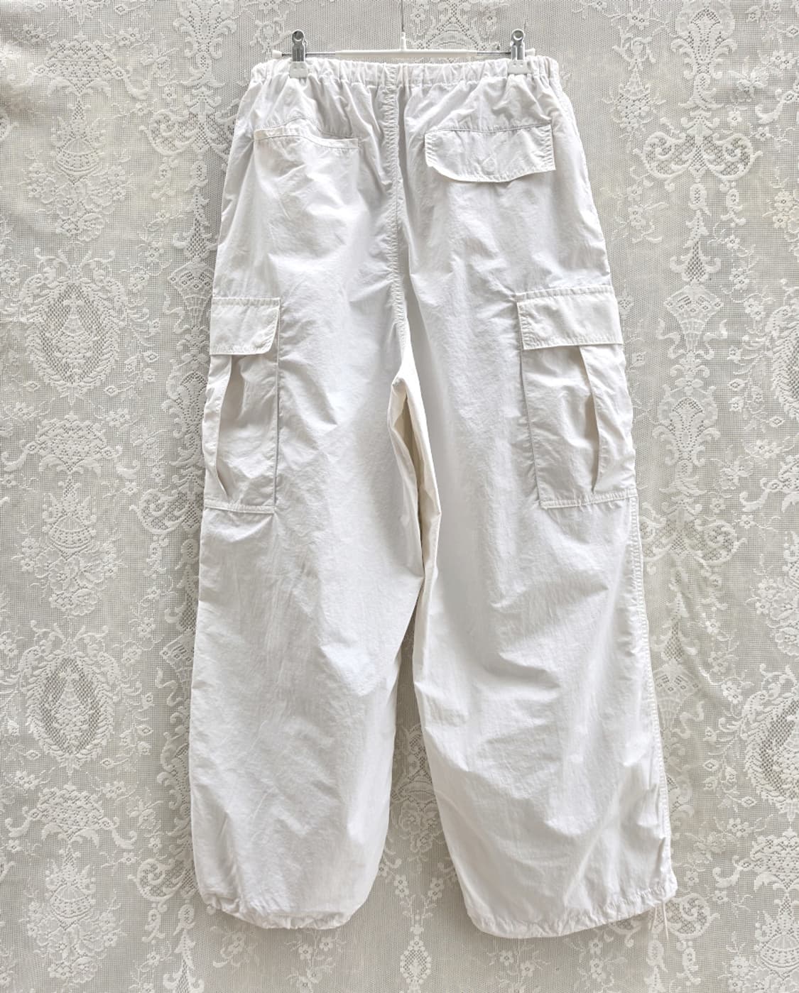 유나이티드 애로우즈 화이트 나일론카고 팬츠 상품이미지7