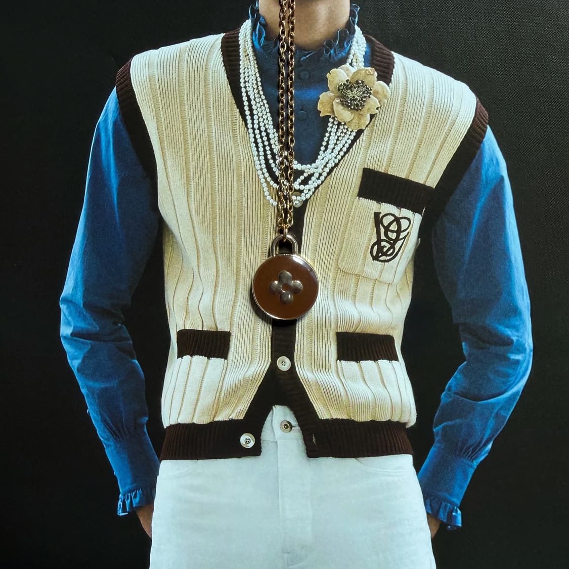 루이비통 팝 컬러 라운드 목걸이 상품이미지7