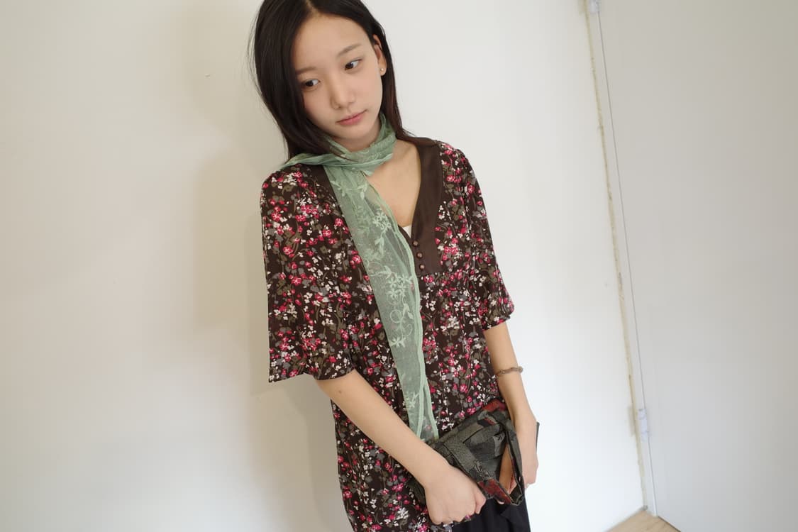 flower blouse 상품이미지3