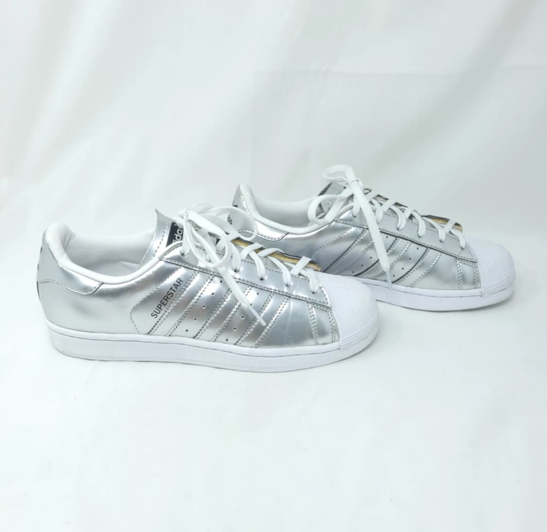 아디다스 슈퍼스타 은색 운동화 240mm 상품이미지4