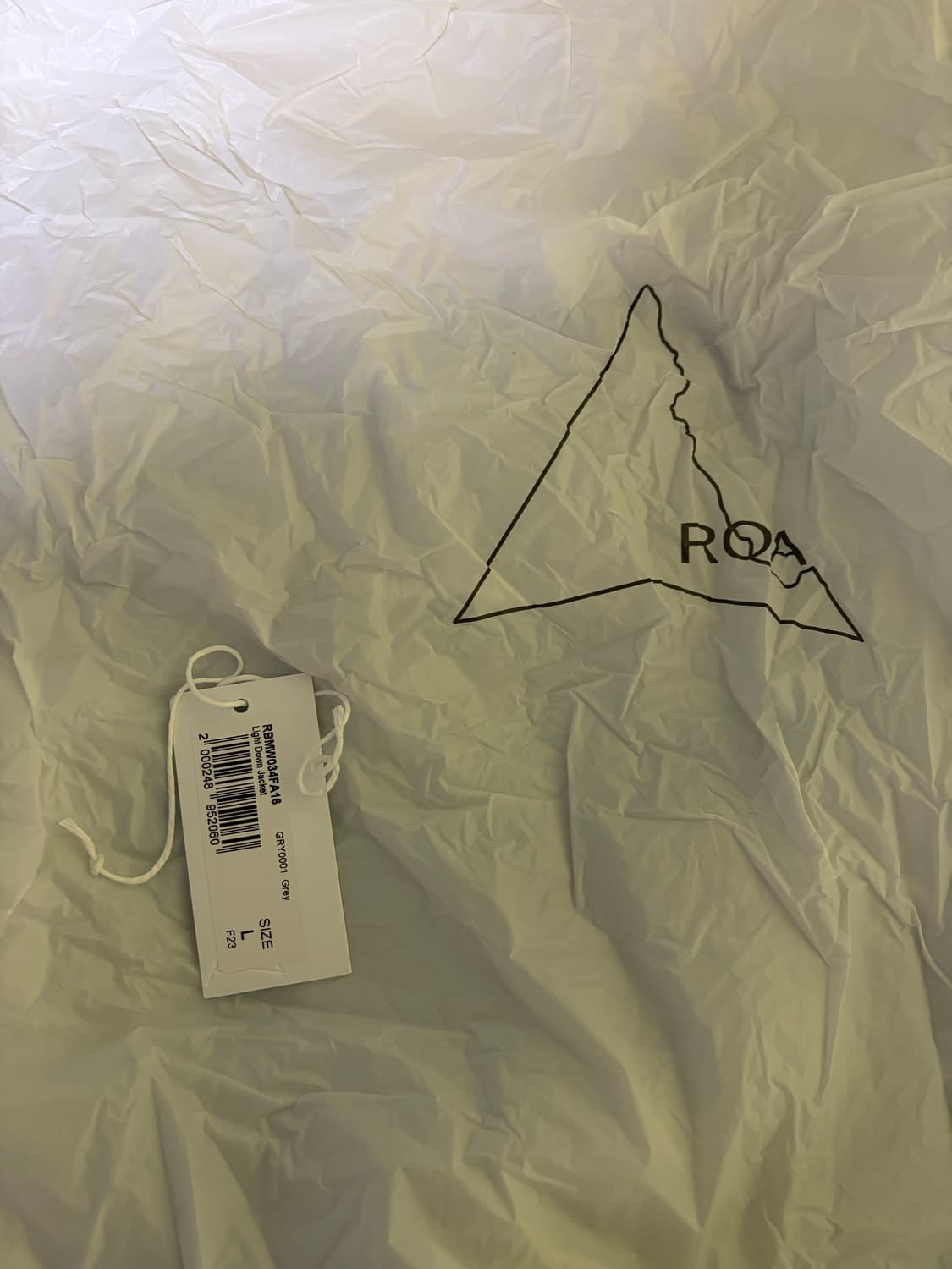 Roa 로아 패딩 그레이 L 상품이미지7