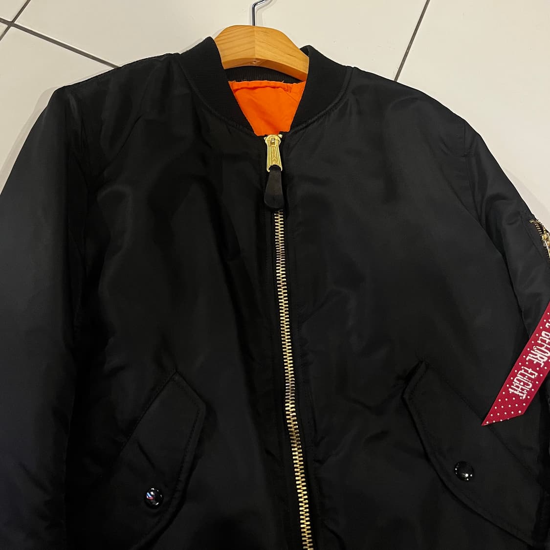 알파인더스트리 플라이트 ma-1 자켓 항공점퍼 상품이미지2