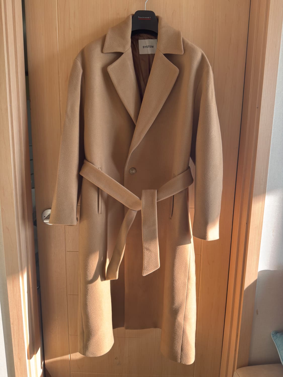 시스템옴므 캐시미어 코트 100 상품이미지1