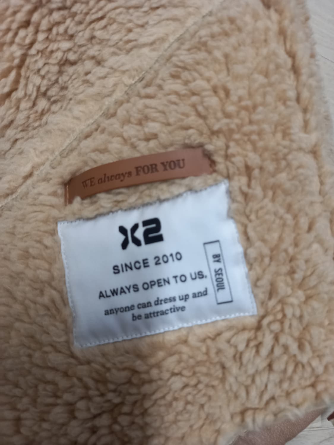 새상품 여성88 후드무스탕 코트 X2 상품이미지7