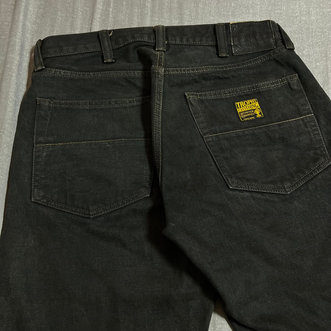 [34]트로피클로딩 1908 W KNEE NARROW 스티치 데님팬츠 상품이미지6