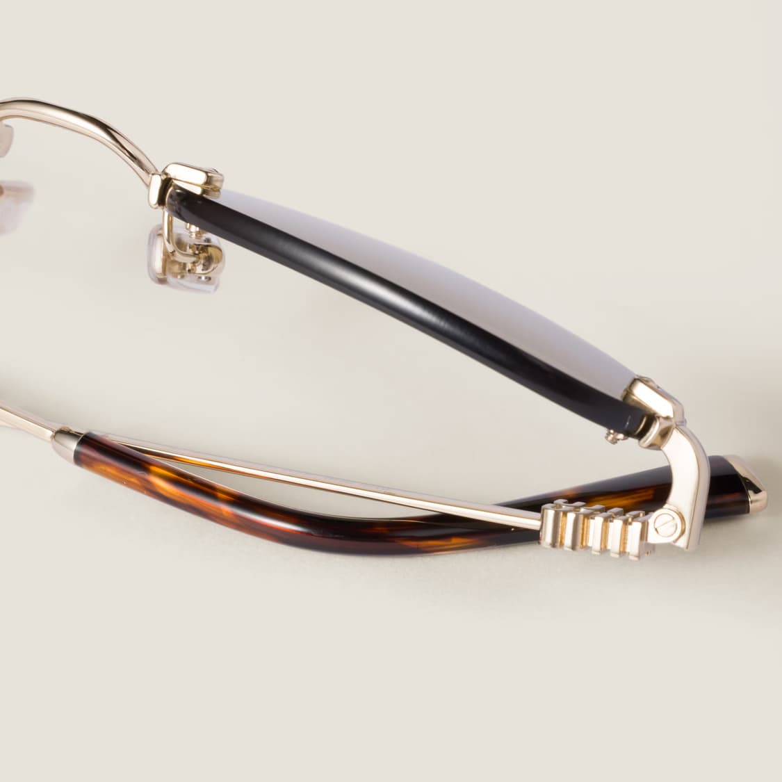 미우미우 정품 로고 무테 선글라스 상품이미지5