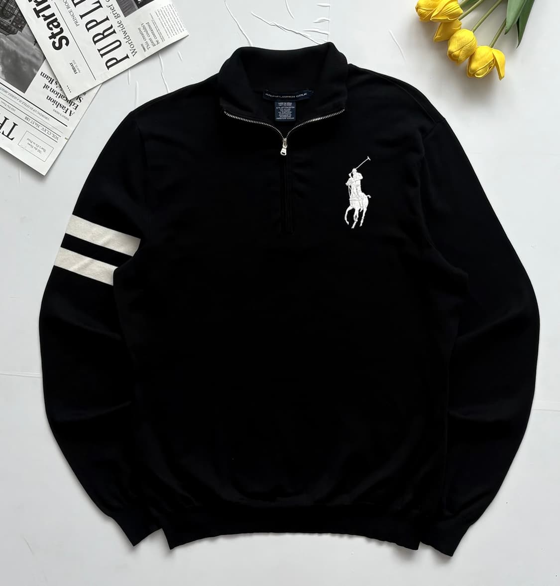 Polo 폴로랄프로렌 빅포니 하프 집업 니트 상품이미지2