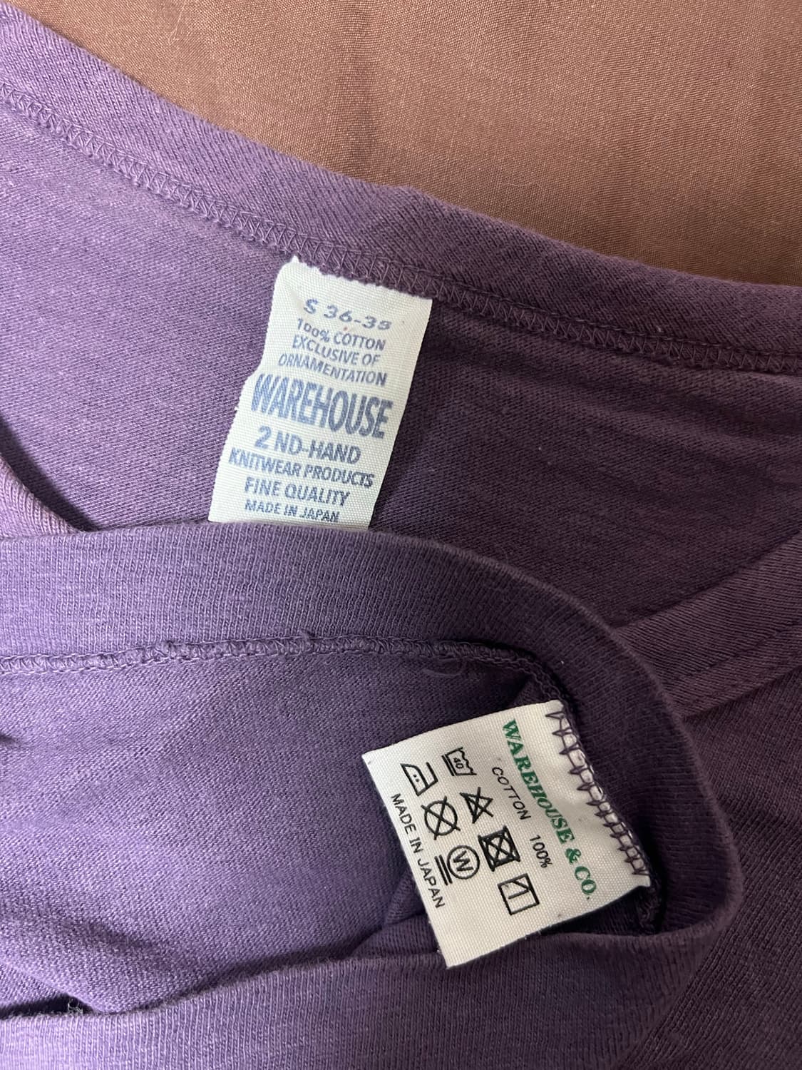 웨어하우스 2ND-HAND 4601 천축 계열 선페이드 워싱 상품이미지1