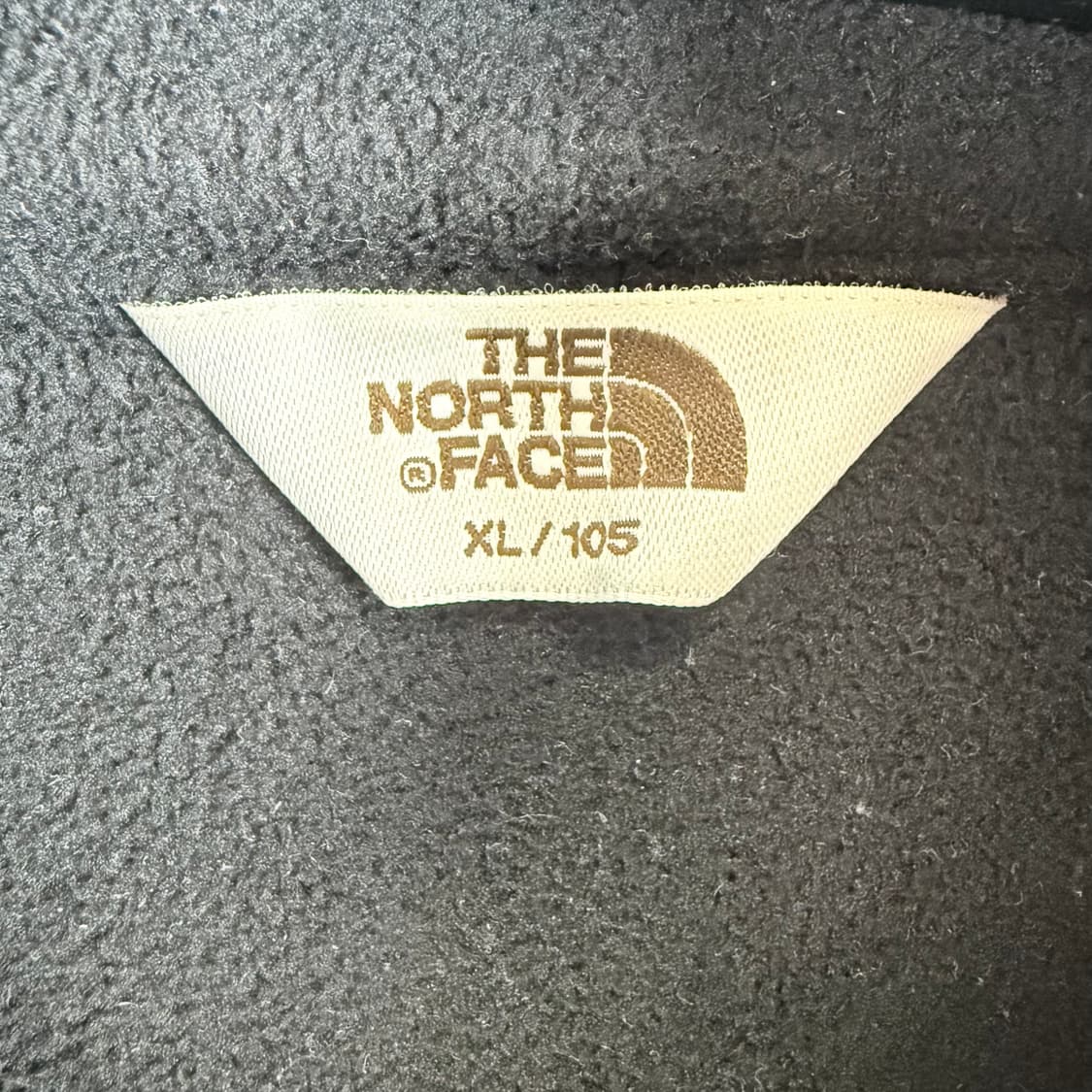 (XL) 노스페이스 화이트라벨 양털 플리스 집업 블랙 상품이미지3