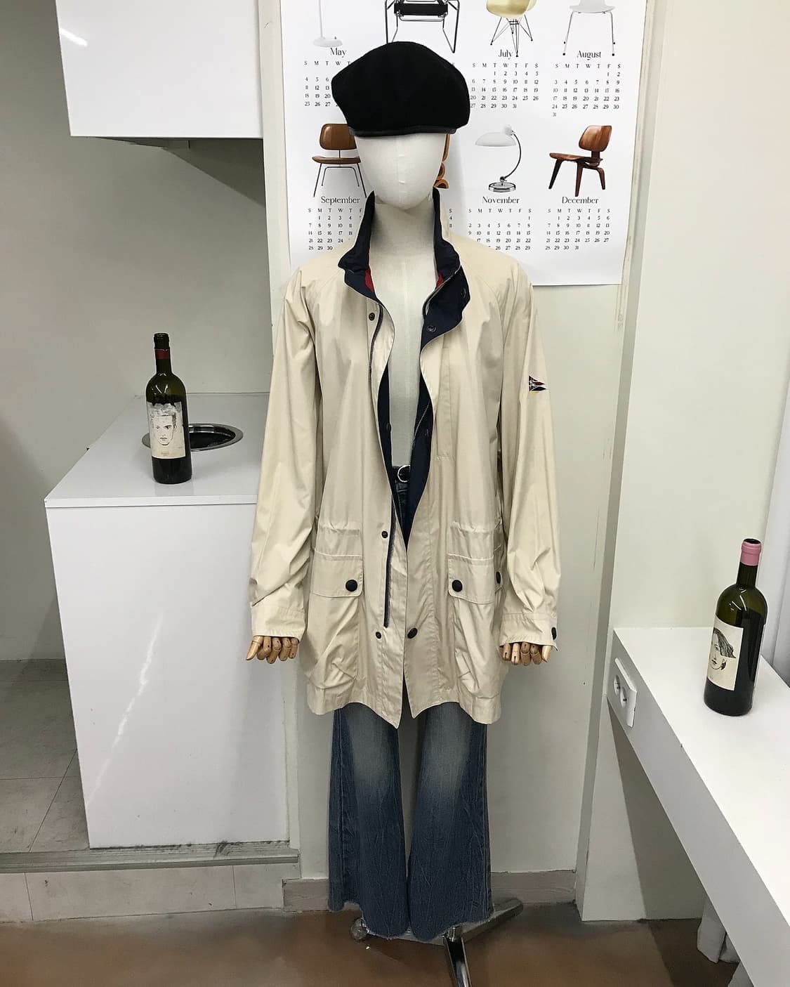 버버리 로고 사파리 롱 자켓 상품이미지7