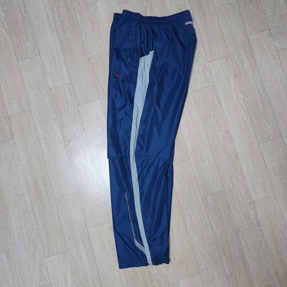 XXL) 나이키 블루 우븐 트레이닝 바지 상품이미지3