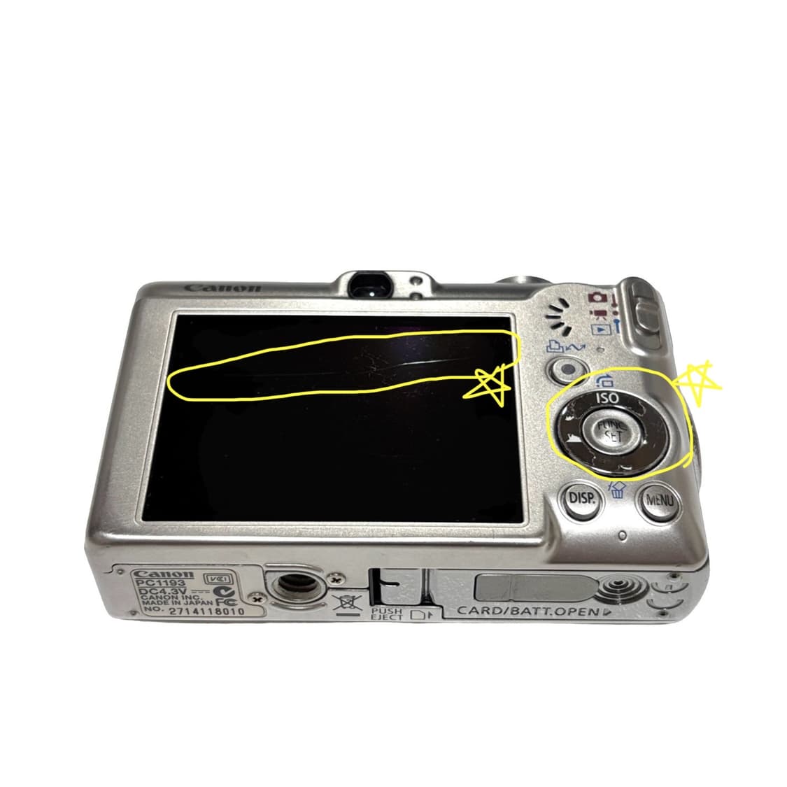 [바로사용O] 캐논 익시 IXY 70 익서스 IXUS 60 디지털 카메라 상품이미지3