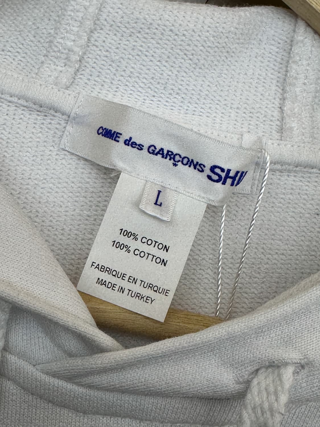 꼼데가르송 셔츠 22ss 인베이더 픽셀 아트 후드티 상품이미지4