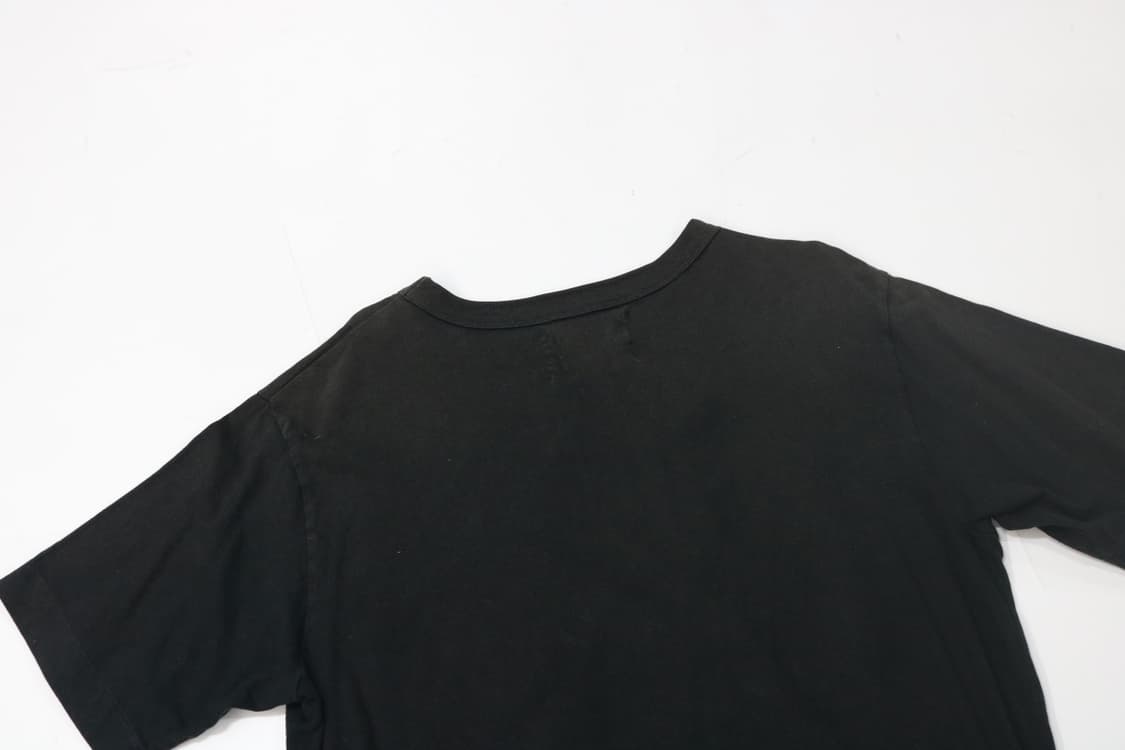 MHL. 마가렛호웰 빈티지 로고 포켓 블랙 반팔 티셔츠 (L) 상품이미지7