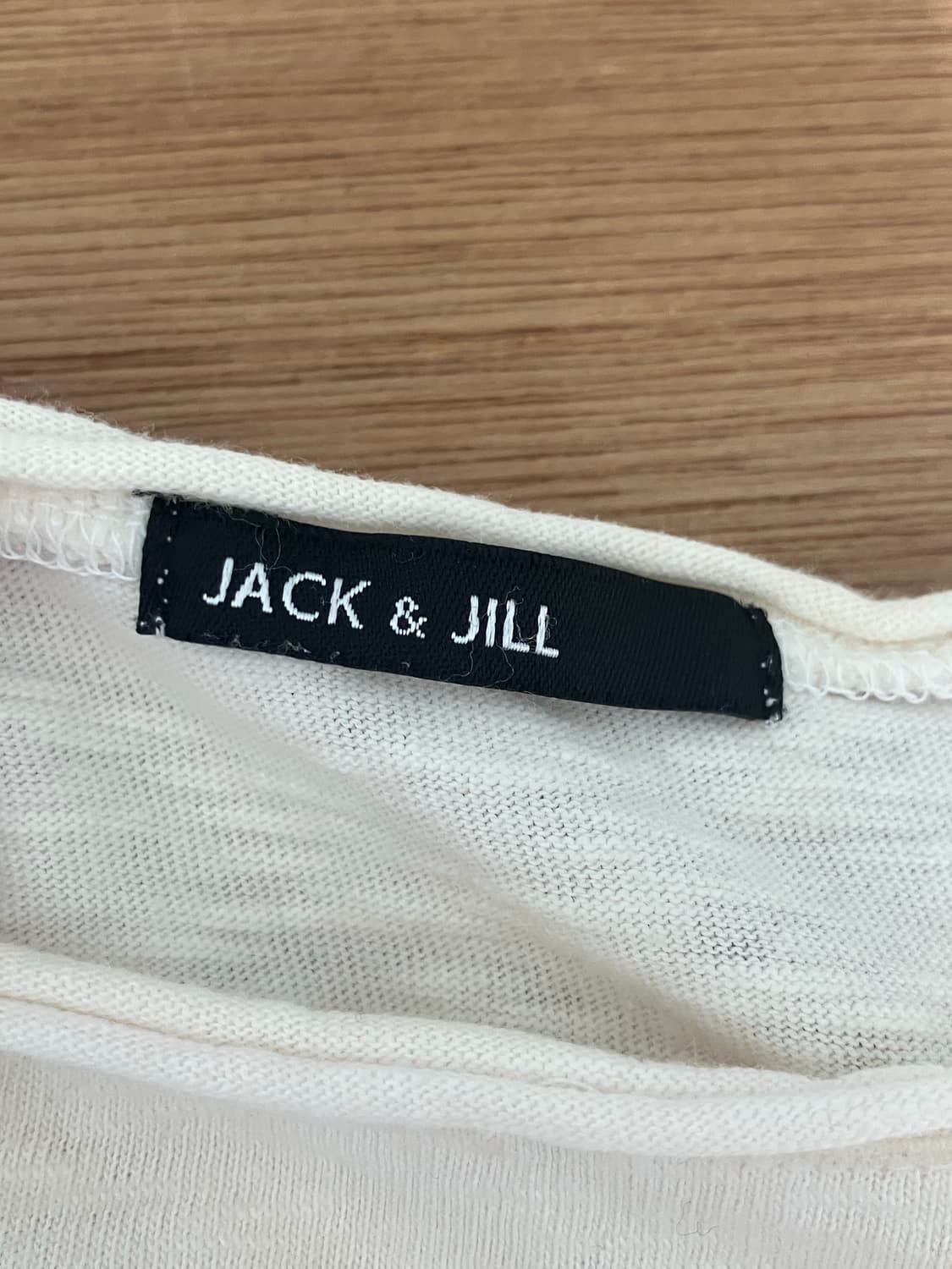 JACK&JILL 그래픽 슬림 티셔츠 S 상품이미지6