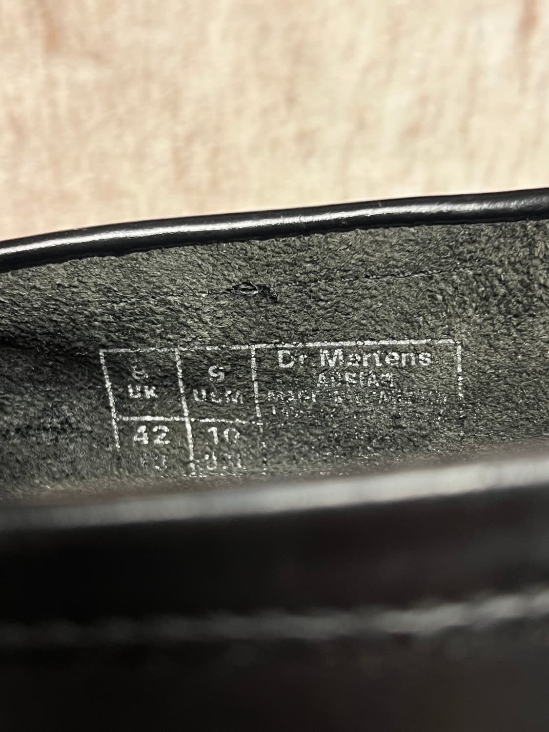 닥터마틴 아드리안 블랙 42 (270mm) 상품이미지5
