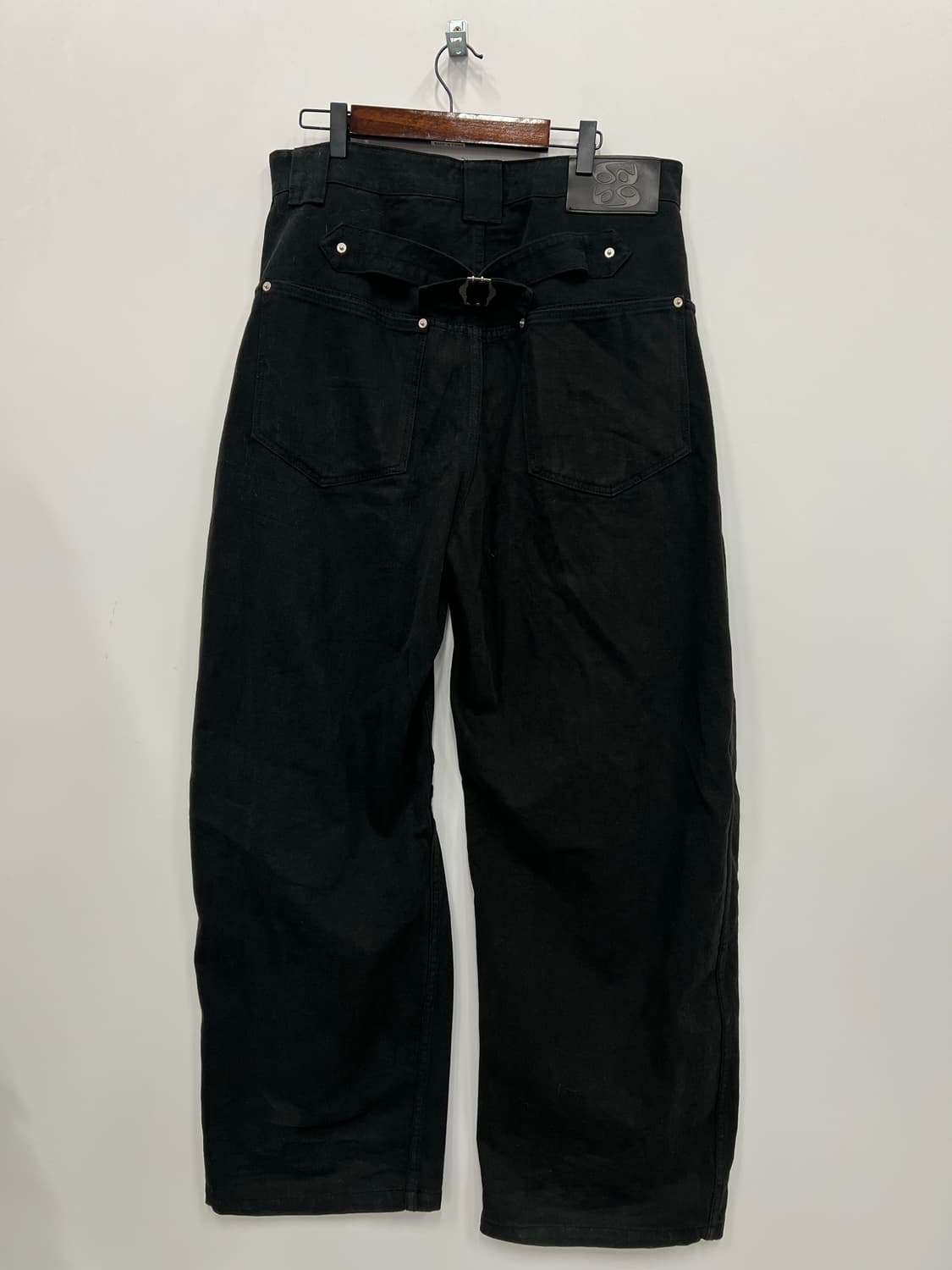 9999ARCHIVE 블랙 팬츠 상품이미지3