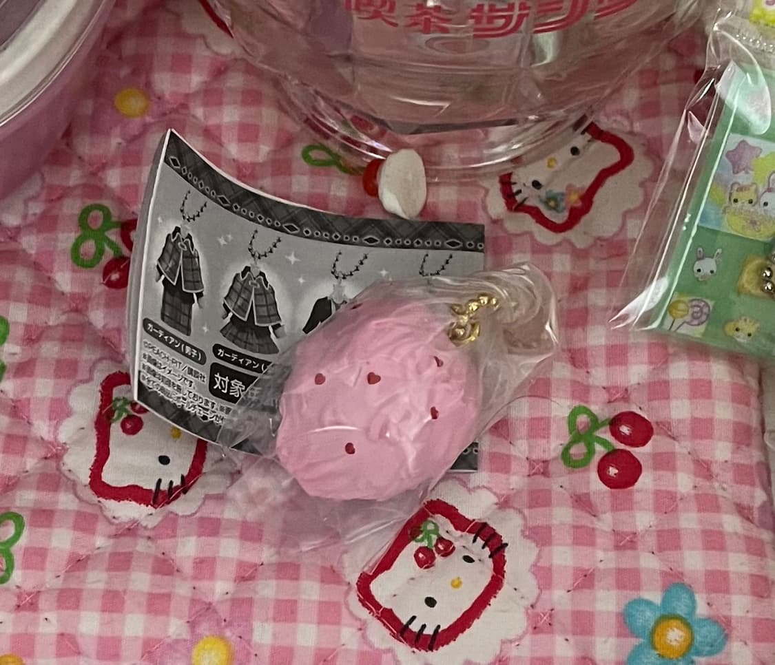 캐릭캐릭체인지 란 가챠 키링 스트랩 슈고카라 캐캐체 상품이미지1