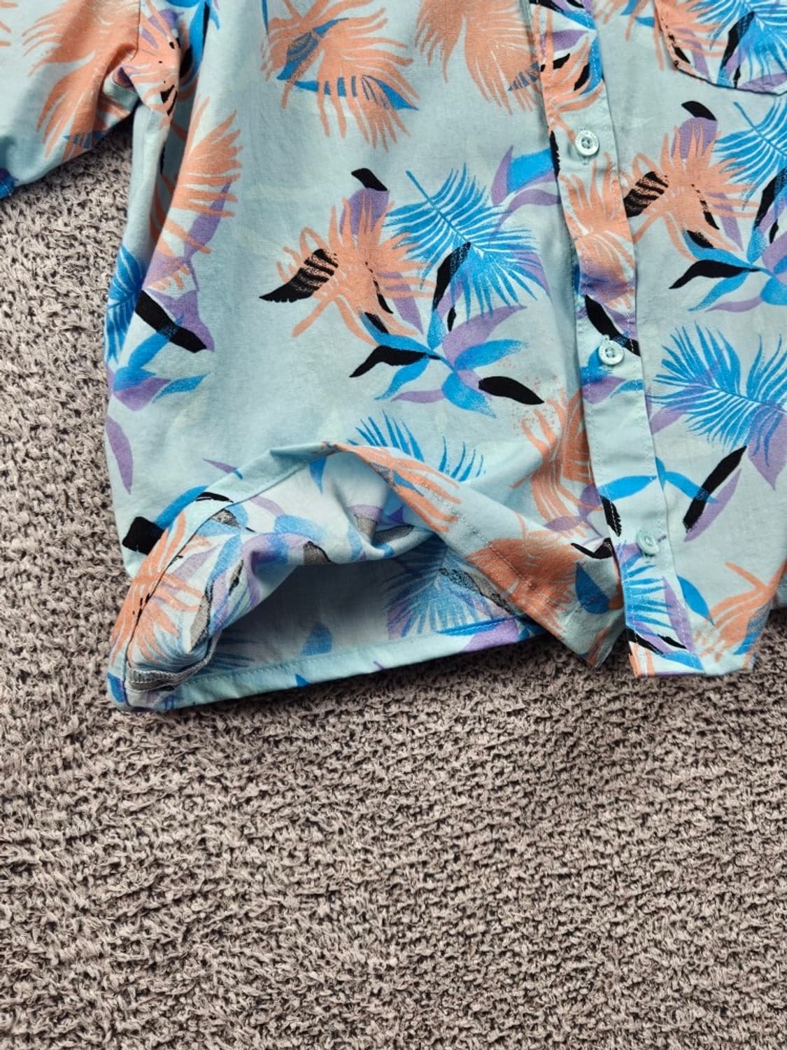 VOLCOM 하와이안 반팔 셔츠 크롭커스텀 ( L ) / 12611 상품이미지10