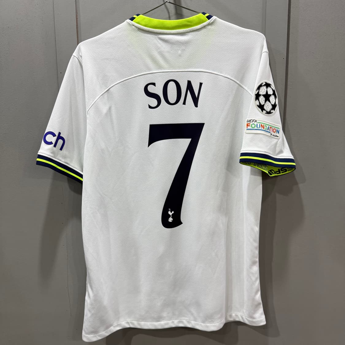 M 나이키 토트넘 FC 축구팀 Son 7 손흥민 마킹 유니폼 반팔 티셔츠 상품이미지3