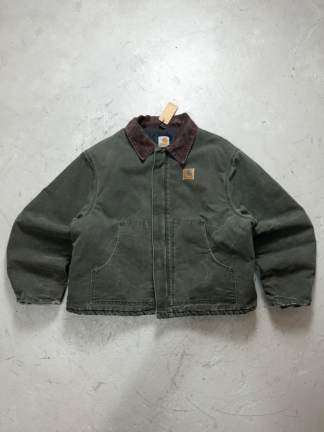 00's OG USA 칼하트 J22 아크틱 칼하트 모스그린 디트로이트 상품이미지1