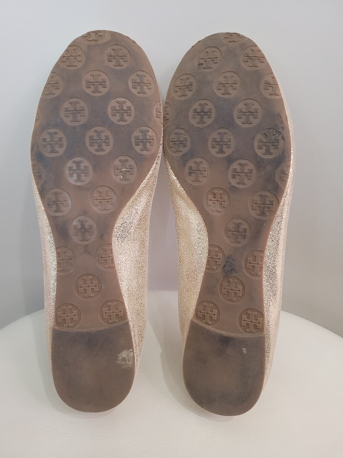 토리버치 골드 플랫 슈즈 11M 275사이즈 상품이미지7