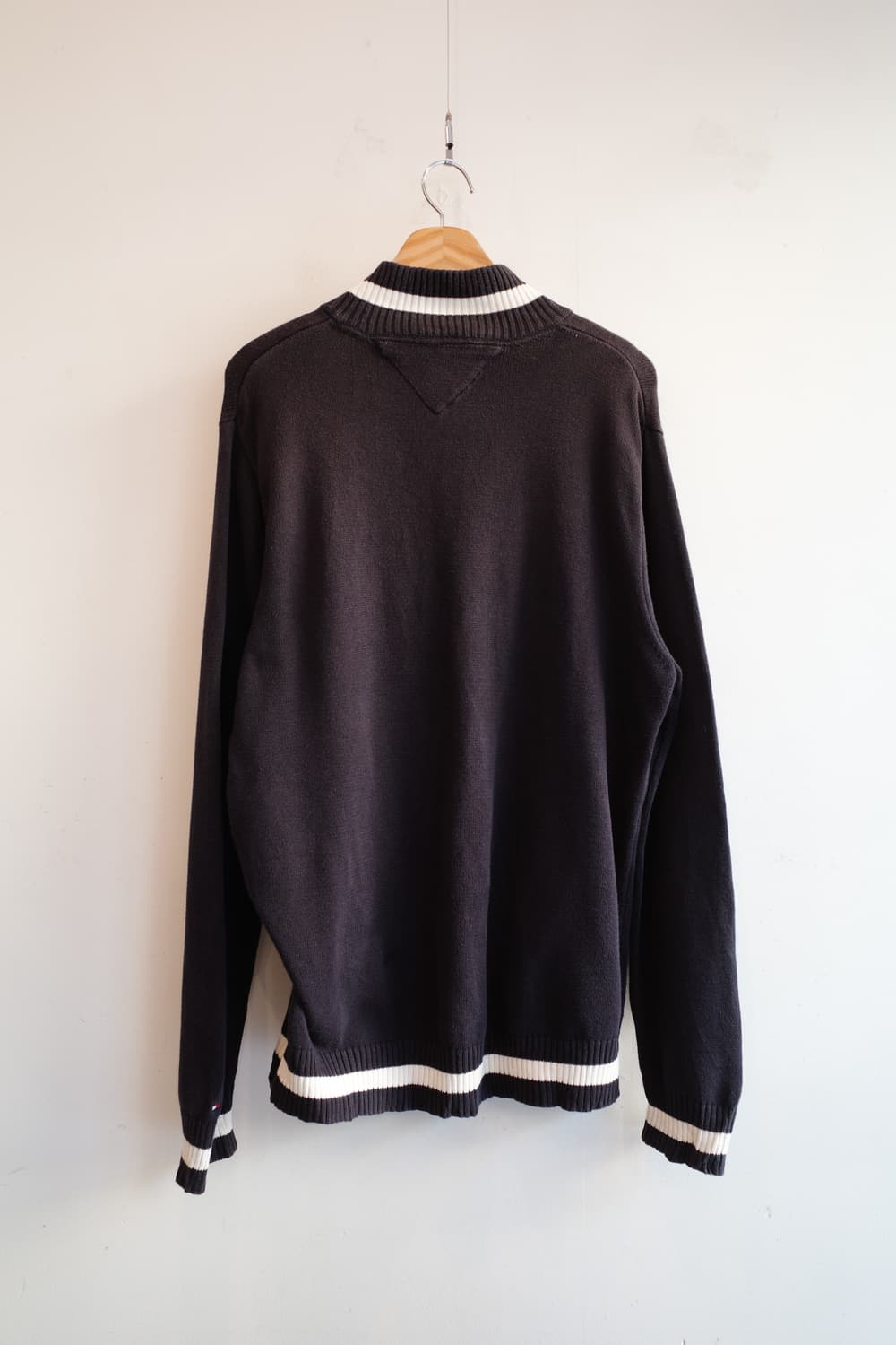 TOMMY HILFIGER 타미힐피거 반집업 니트 상품이미지8