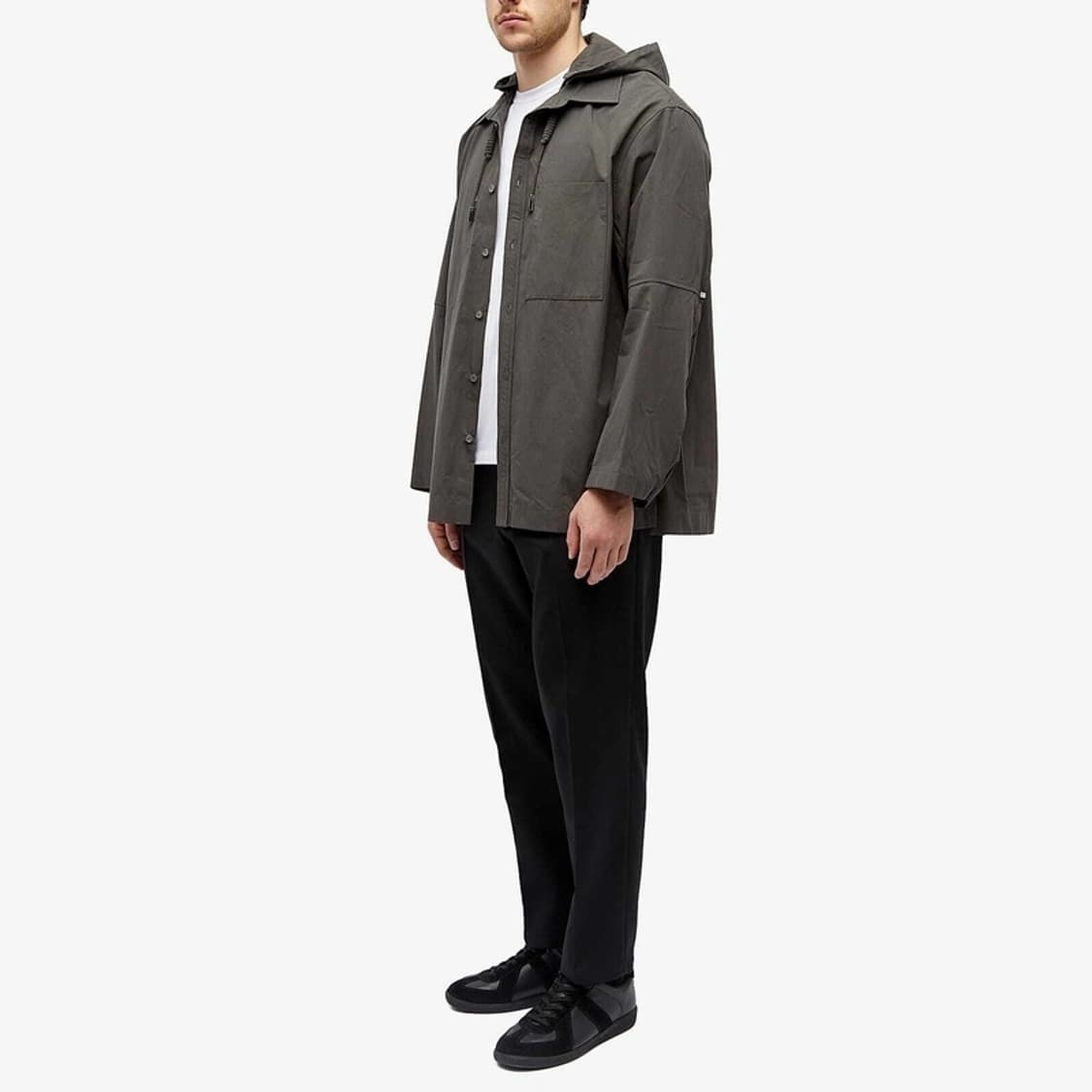 우영미 후드 오버셔츠 자켓 48 (후드탈부착가능) 상품이미지1