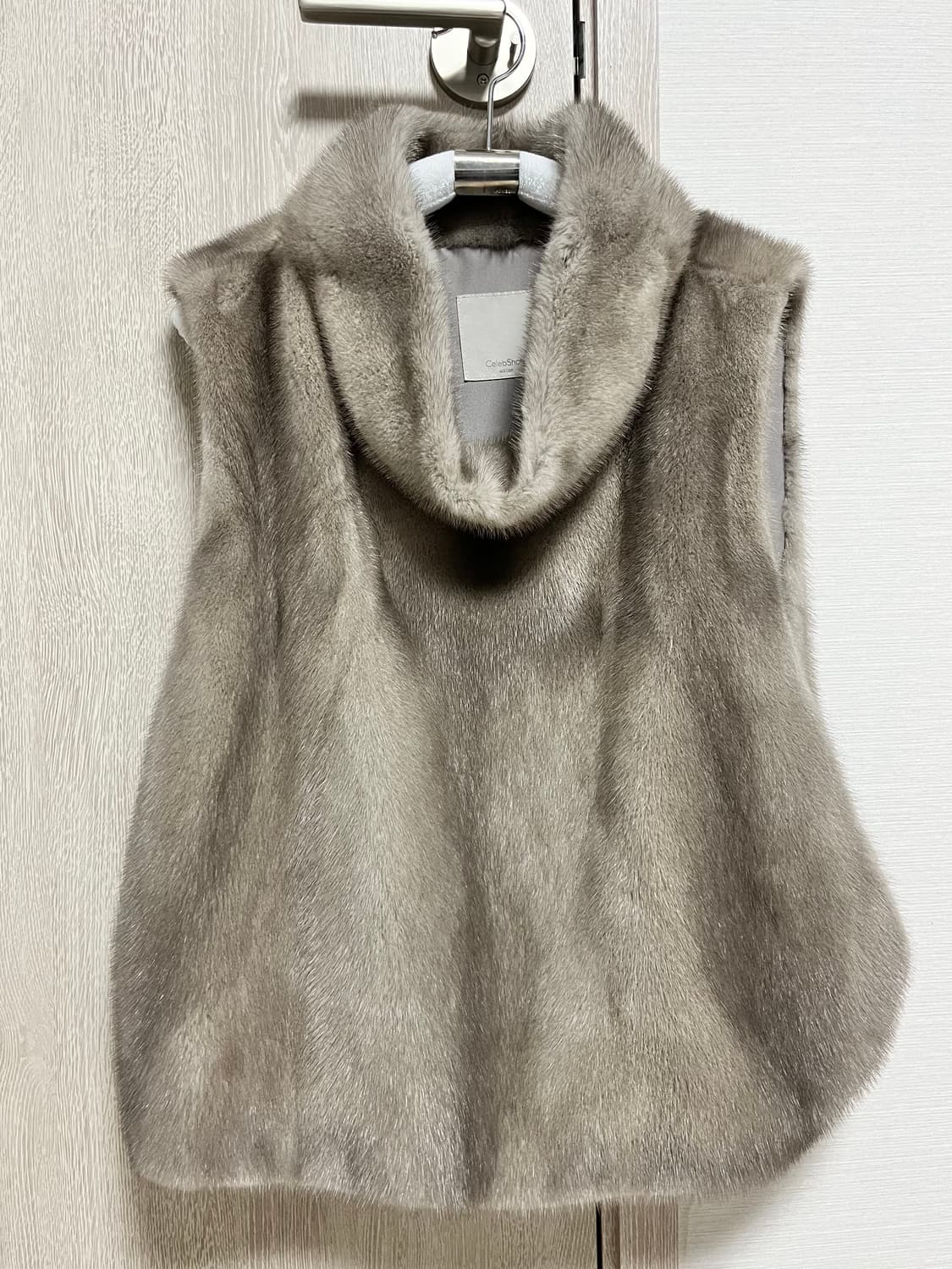 [M(66-77)] 휘메일 풀스킨 밍크 터틀 베스트 상품이미지5