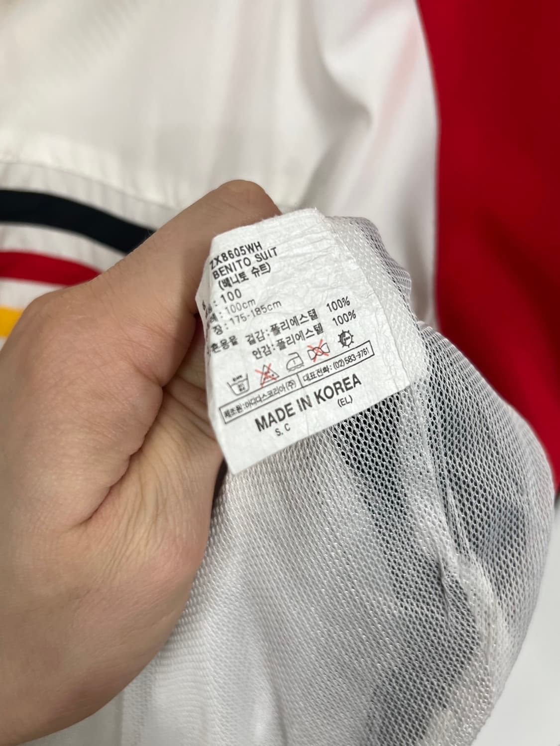 아디다스 삼선로고 올드스쿨 바람막이 상품이미지6