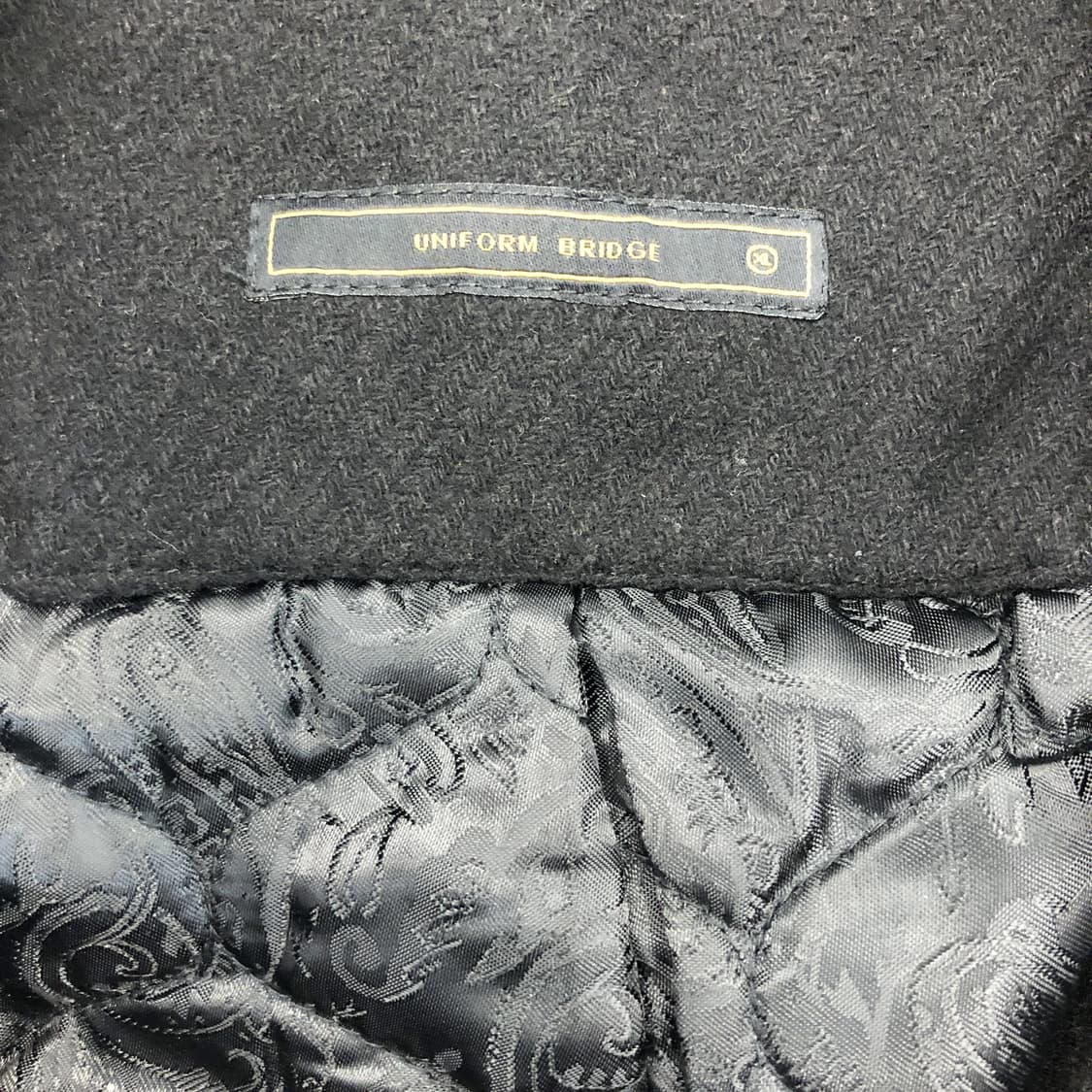 유니폼브릿지 캐시미어 누빔 더플코트 XL 100-105 상품이미지6