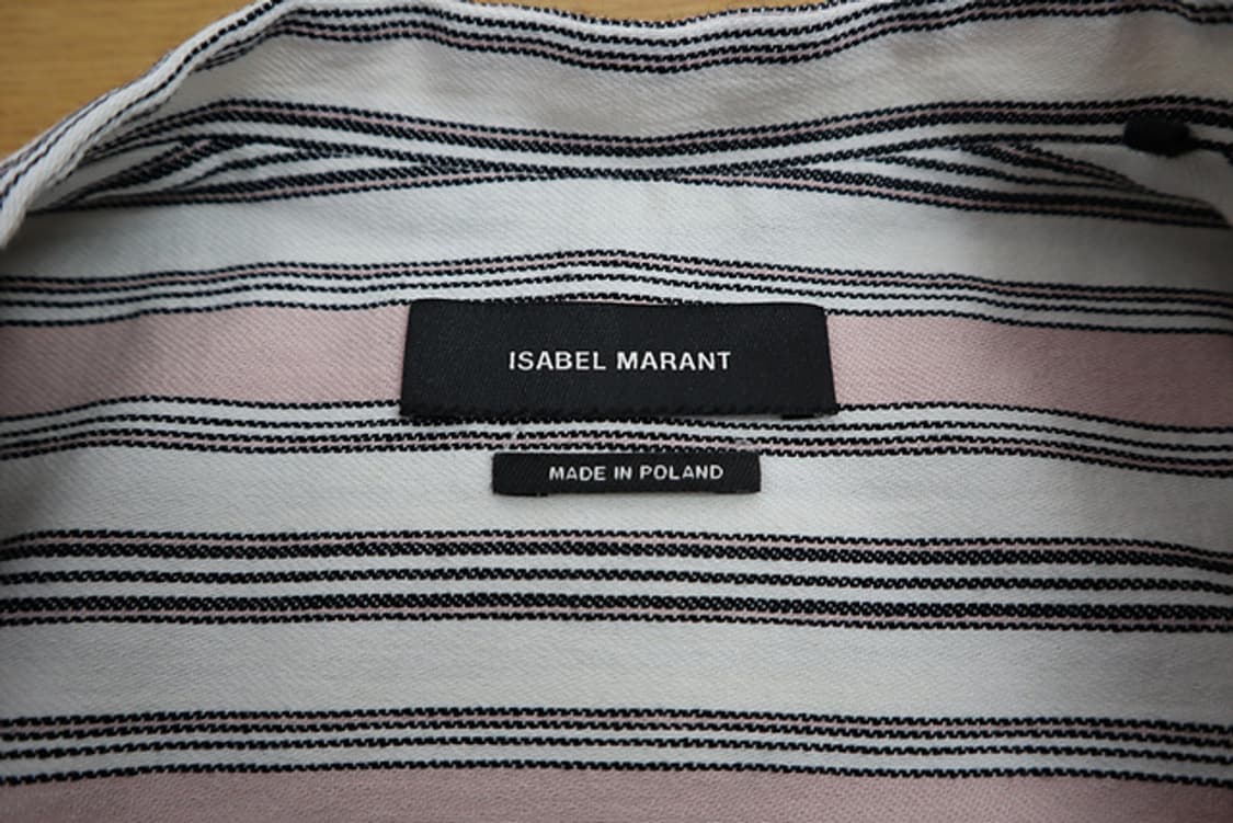 여성 ISABEL MARANT 이자벨마랑 상의 매장판 스트라이프 상품이미지7