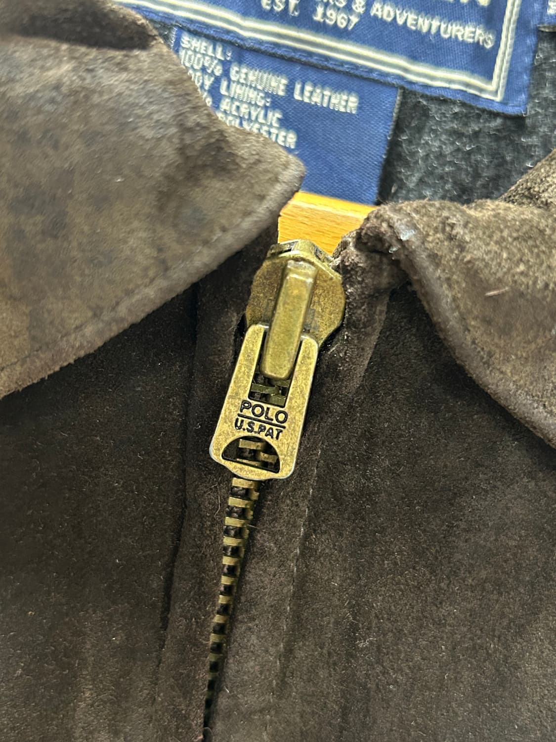 폴로 스포츠 스웨이드 자켓 상품이미지4