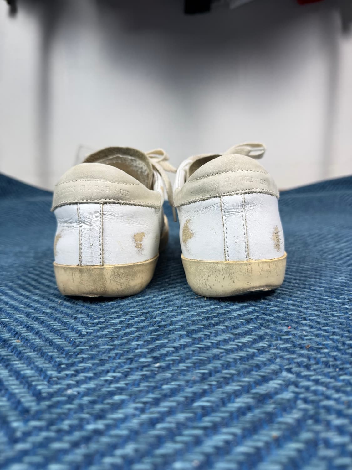 골든구스 슈퍼스타 화이트 로우탑 (사이즈 41) 상품이미지4