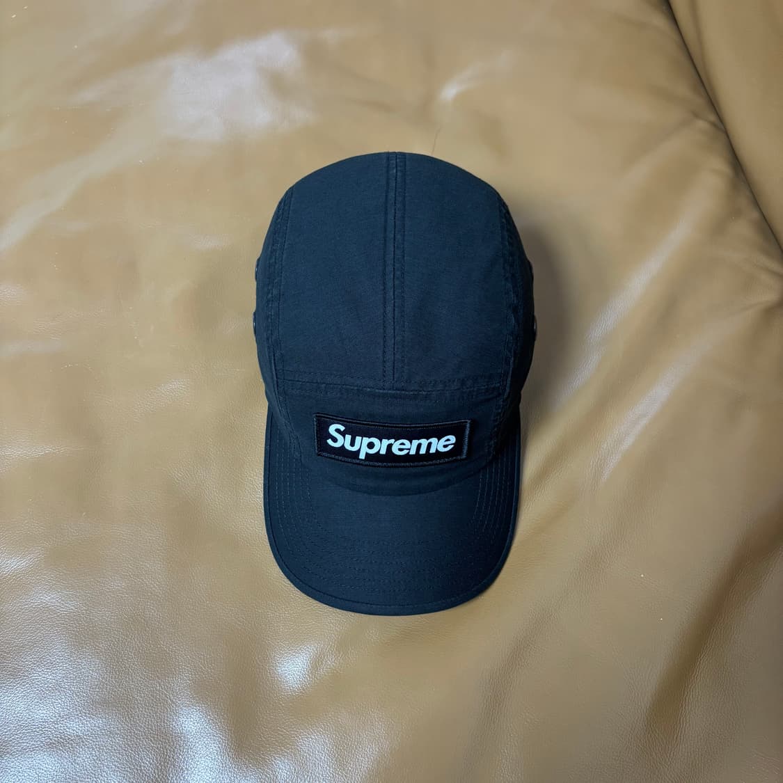 Supreme 슈프림 22fw 밀리터리 워시드 블랙 캠프캡 모자 상품이미지5