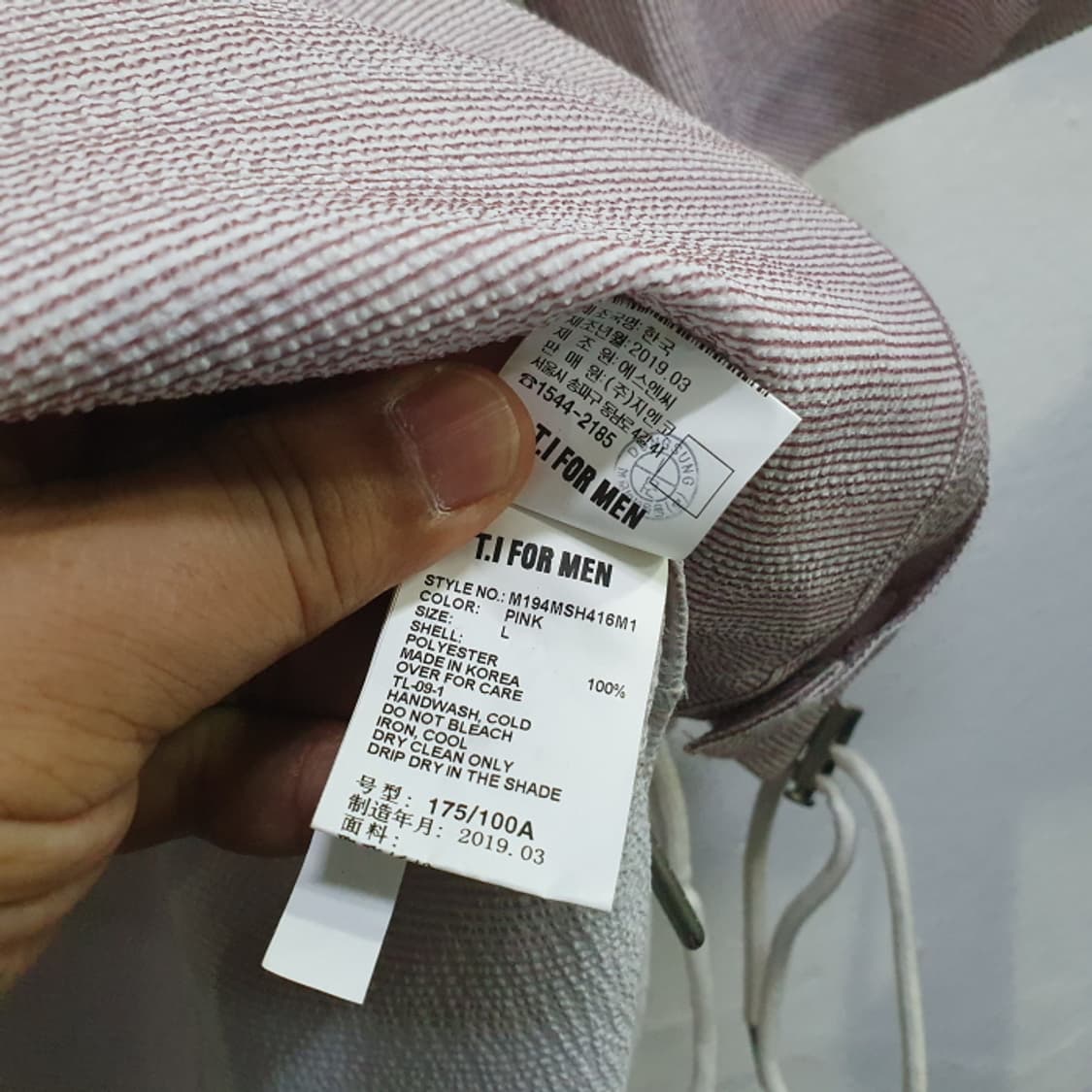 T.I  FOR MEN 셔츠형 자켓(100) 상품이미지3