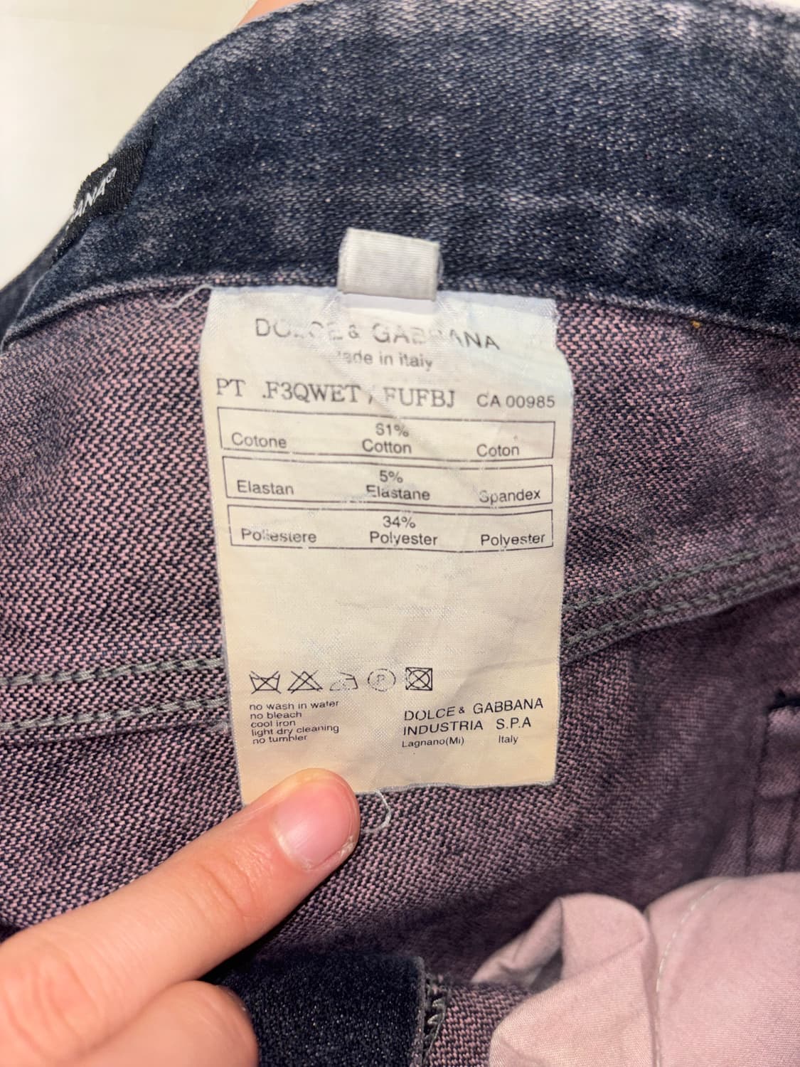 돌체앤가바나 인디고 플레어진 상품이미지6