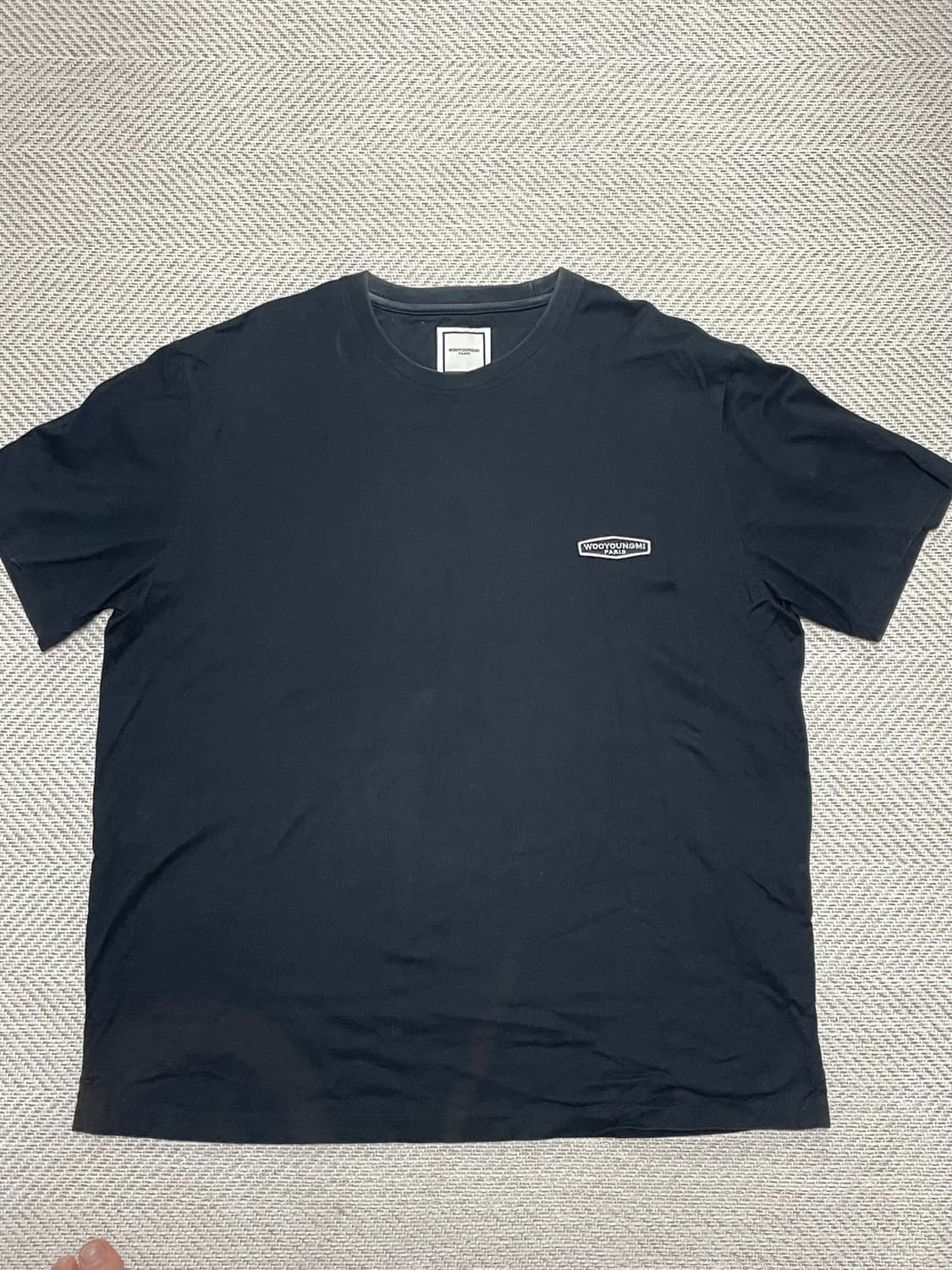 (52)우영미 백로고 티셔츠 상품이미지3