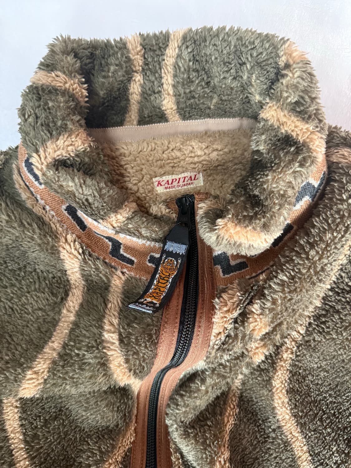 (혜인 착용) 캐피탈 드렁큰 보아 후리스 자켓 상품이미지4