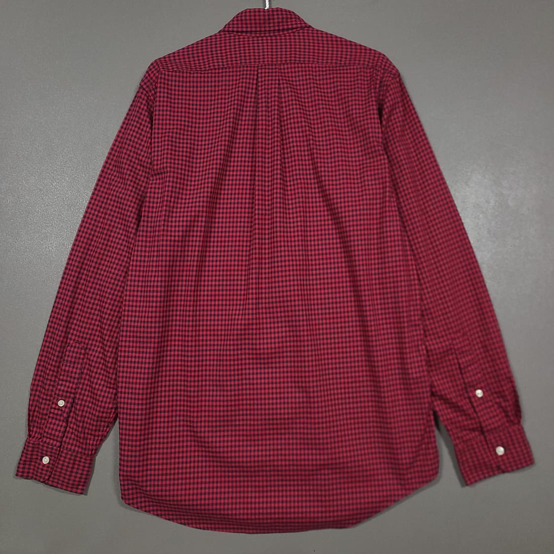 폴로 랄프로렌 신형 22FW 포니 깅엄 체크 체크 트윌 셔츠 클래식핏 상품이미지10