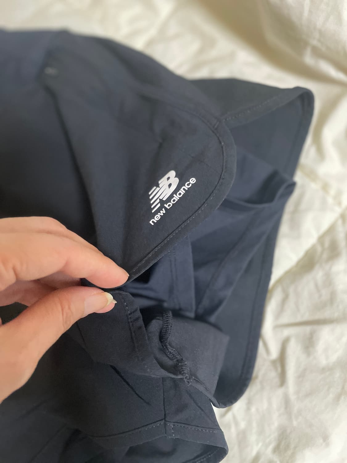 뉴발란스 여성 블랙 러닝 쇼츠 70(S) 상품이미지2