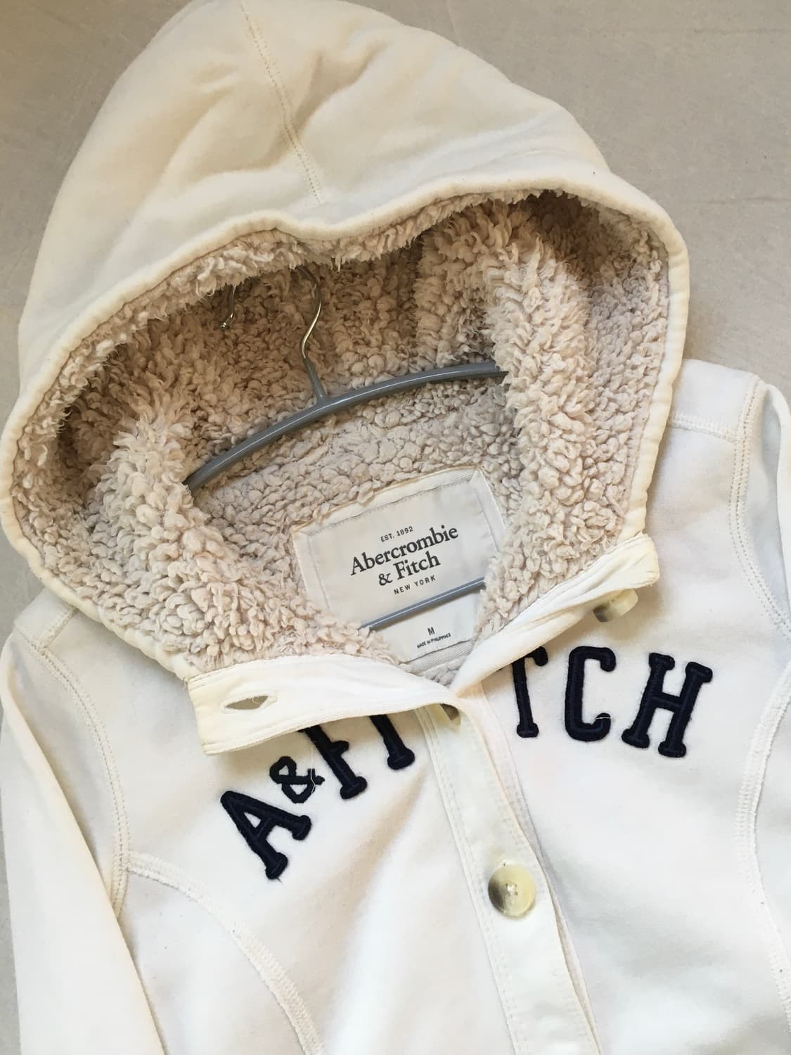 아베크롬비 버튼 후드집업 상품이미지4