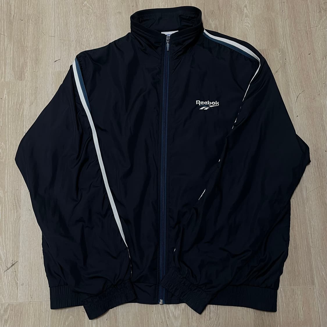 리복 올드스쿨 사이드라인 바람막이 자켓 XL/105 상품이미지1