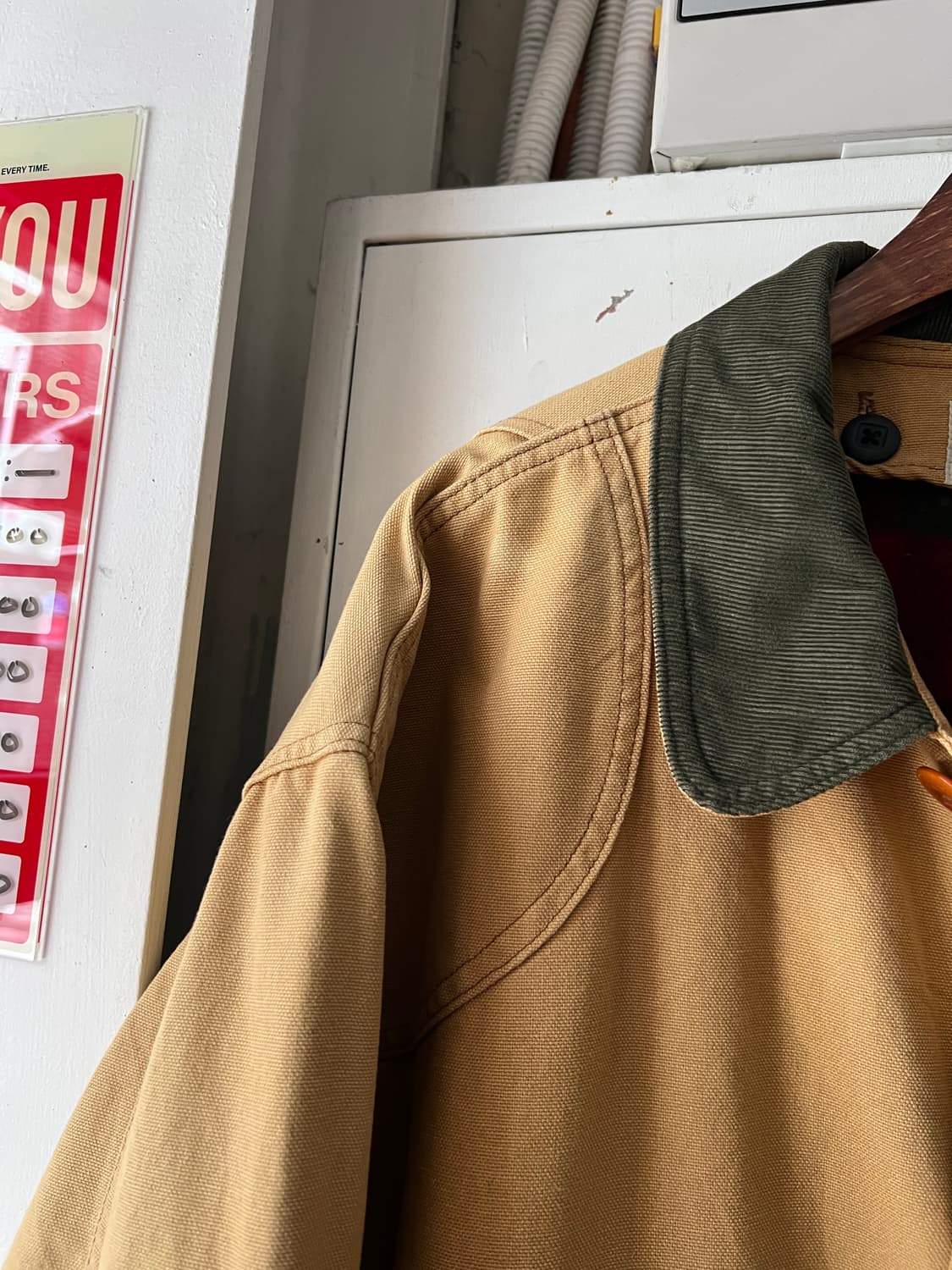 [2XL]90's 엘엘빈 USA 버팔로 블랭킷 헌팅 자켓 상품이미지3