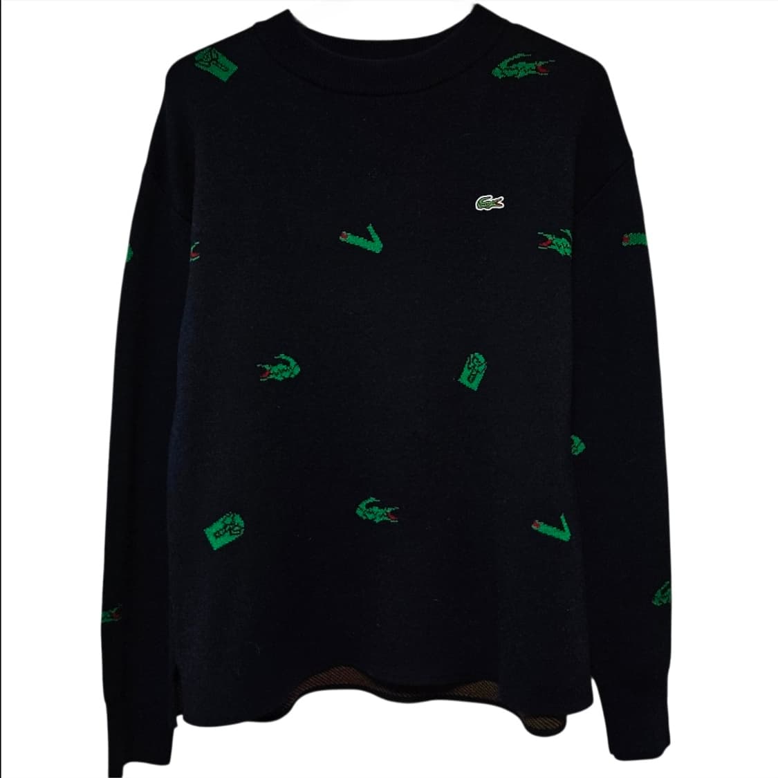 라코스테 여성 니트티셔츠 95 M 골프웨어 상품이미지2