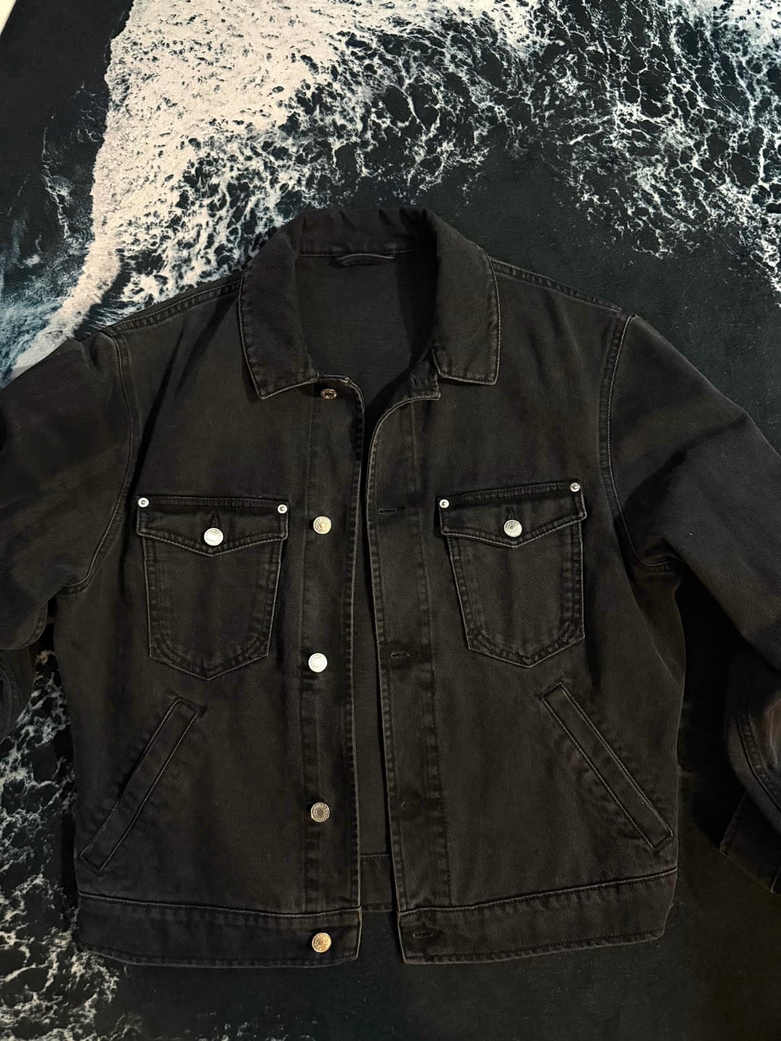 겐조 흑청 데님 자켓 (100) 상품이미지1