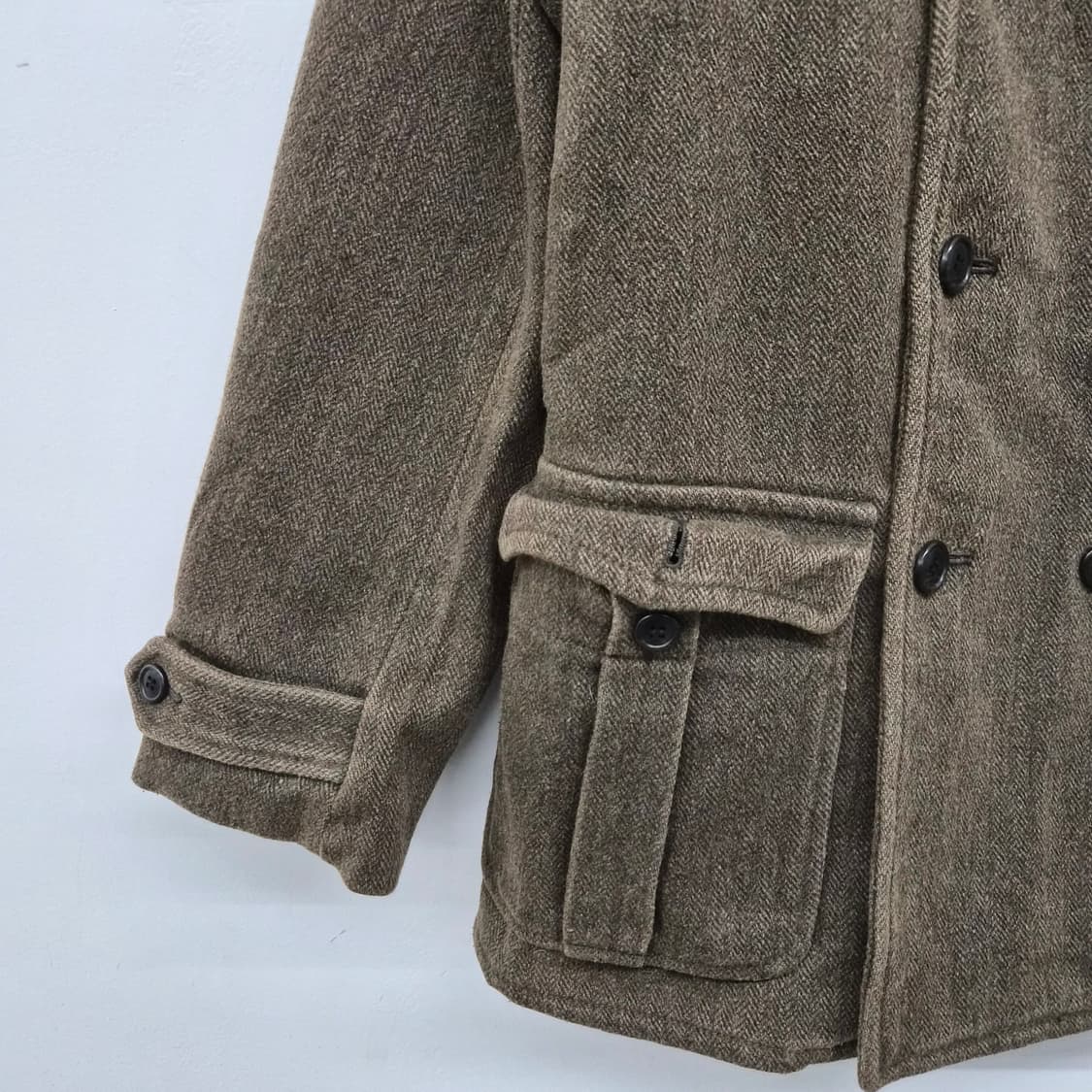 저널스탠다드 더블 브라운 자켓 남성 L 상품이미지4