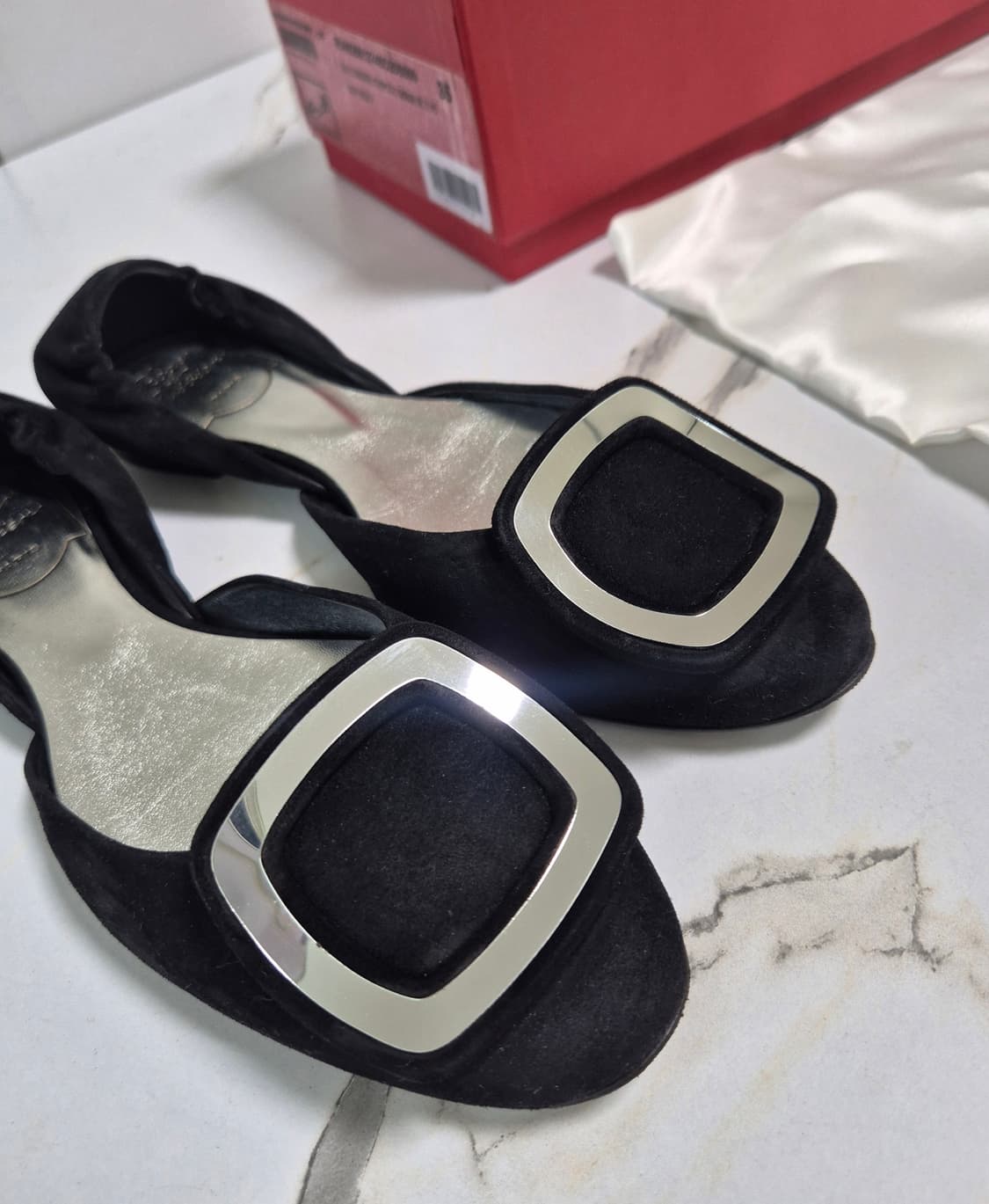 (정품) 로저비비에 스웨이드 플랫슈즈 35 상품이미지10