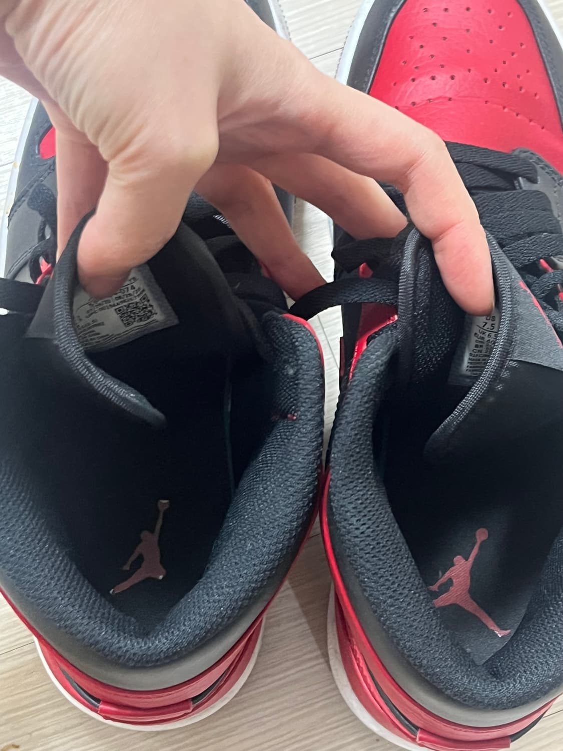 나이키 조던 1 미드 브레드 밴드 255사이즈 상품이미지7